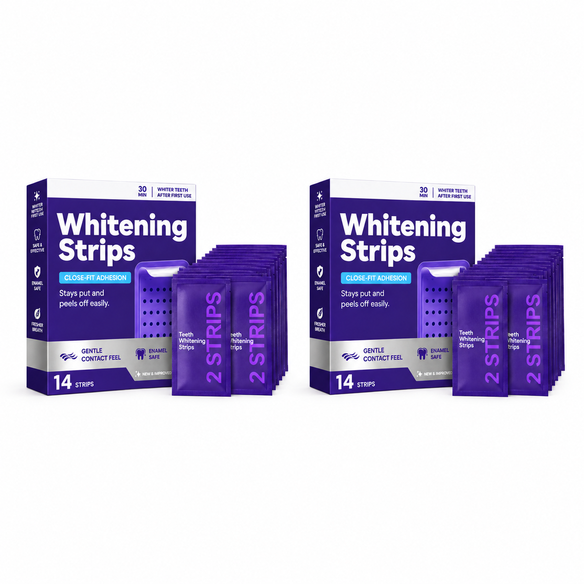 Sensitive Purple Whitening Strips