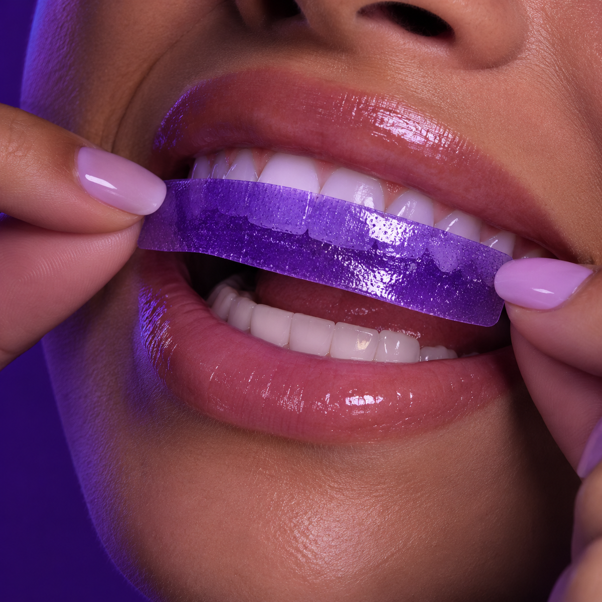 Why Choose Our Sensitive Purple Whitening Strips?